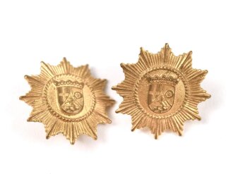 Polizei Rheinland- Pfalz,  2 x Mützenabzeichen? 22,5mm