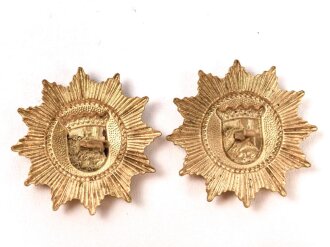 Polizei Rheinland- Pfalz,  2 x Mützenabzeichen? 22,5mm