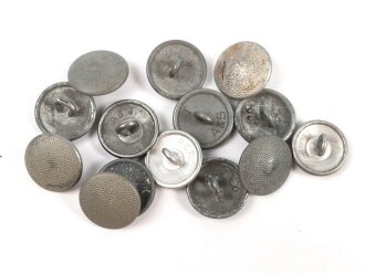 14 Stück Knöpfe für Feldblusen der Wehrmacht