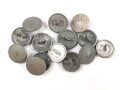 14 Stück Knöpfe für Feldblusen der Wehrmacht