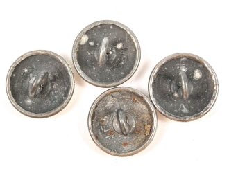 4 Stück Knöpfe für Feldblusen der...