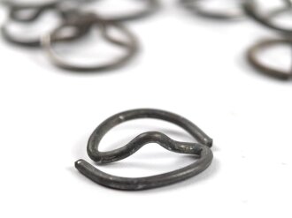 8 Stück S Ringe für Uniformen III.Reich