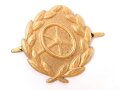 Kraftfahrbewährungsabzeichen in gold, Eisen vergoldet, nur die Auflage