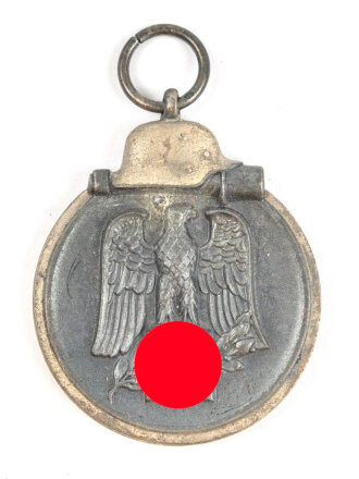 Medaille Winterschlacht im Osten, Hersteller 20 im Bandring für  Zimmermann, Pforzheim
