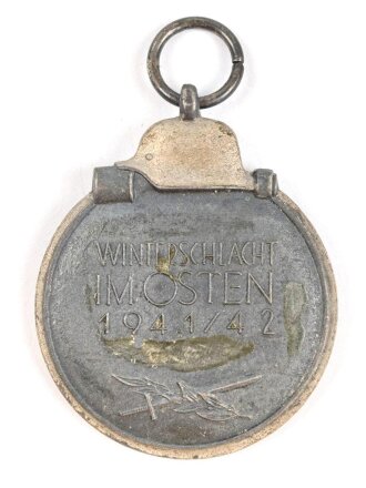 Medaille Winterschlacht im Osten, Hersteller 20 im Bandring für  Zimmermann, Pforzheim
