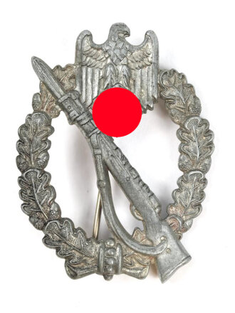 Infanteriesturmabzeichen, Zink versilbert