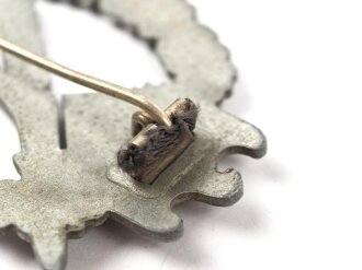 Infanteriesturmabzeichen, Zink versilbert