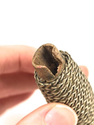 Griffstück für einen Degen, Alter und Herkunft unbekannt, Gesamthöhe 73mm