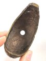 Ersatzteil für eine Blankwaffe, Alter und Herkunft unbekannt. Maximale Breite innen gemessen 34mm