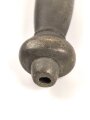 Griffstück für eine Blankwaffe, Alter und Herkunft unbekannt. Gesamthöhe 120mm, Klingendurchlass 7 x 14mm