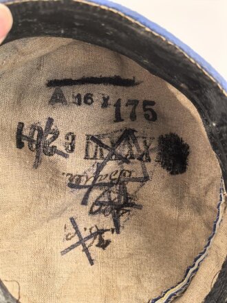 Kaiserreich, Krätzchen für Mannschaften, neuzeitliche Sammleranfertigung, Kopfgrösse 54