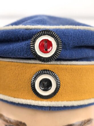 Kaiserreich, Krätzchen für Mannschaften, neuzeitliche Sammleranfertigung, Kopfgrösse 55