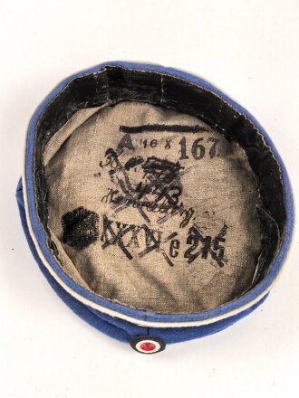 Kaiserreich, Krätzchen für Mannschaften, neuzeitliche Sammleranfertigung, Kopfgrösse 55