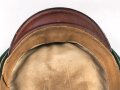 Preußen, Schirmmütze für Angehörige im Husaren Regiment 11. Eigentumstück mit Mottenschäden im Deckel, sonst gut. Kopfgrössee 55