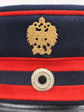 Deutsche Reichspost, Schirmmütze datiert 1915, Kopfgrösse 55