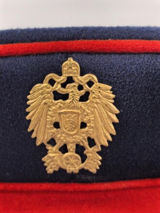 Deutsche Reichspost, Schirmmütze datiert 1915, Kopfgrösse 55