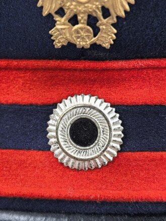 Deutsche Reichspost, Schirmmütze datiert 1915, Kopfgrösse 55