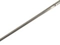 Klinge für eine Blankwaffe, Länge 58,5cm, Gesamtlänge 75cm,  Breite 15,7mm. Alter und Herkunft unbekannt.