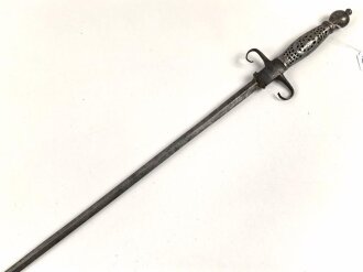 Eiserner Degen, Alter und Herkunft unbekannt, Gesamtlänge 112cm