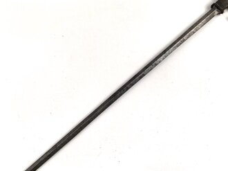 Eiserner Degen, Alter und Herkunft unbekannt, Gesamtlänge 112cm