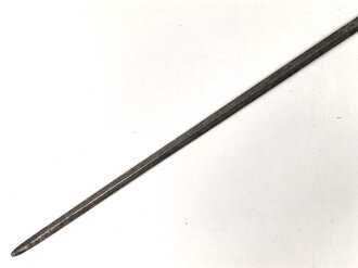 Eiserner Degen, Alter und Herkunft unbekannt, Gesamtlänge 112cm