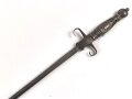Eiserner Degen, Alter und Herkunft unbekannt, Gesamtlänge 112cm