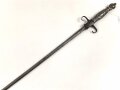 Eiserner Degen, Alter und Herkunft unbekannt, Gesamtlänge 112cm