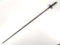 Eiserner Degen, Alter und Herkunft unbekannt, Gesamtlänge 112cm