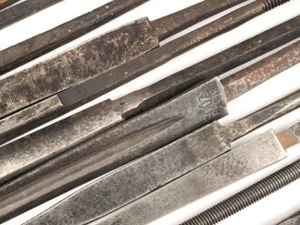 16 Stück Klingen für Degen oder Schläger, maximale Länge etwa 113cm