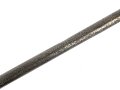 Scheide für eine Blankwaffe, Gesamtlänge 75cm,  Klingenöffnung etwa 9 x 31mm. Alter und Herkunft unbekannt.