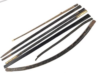 7 x Scheiden für  Blankwaffen, Gesamtlänge von...