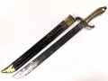 Sachsen, Füsilier Faschinenmesser Modell 1845/47 , Truppenstempel Nummerngleich. gereinigtes Stück in gutem Gesamtzustand