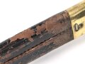 Sachsen, Füsilier Faschinenmesser Modell 1845/47 , Truppenstempel Nummerngleich. gereinigtes Stück in gutem Gesamtzustand