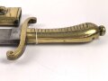 Sachsen, Füsilier Faschinenmesser Modell 1845/47 , Truppenstempel Nummerngleich. gereinigtes Stück in gutem Gesamtzustand