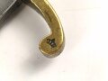 Sachsen, Füsilier Faschinenmesser Modell 1845/47 , Truppenstempel Nummerngleich. gereinigtes Stück in gutem Gesamtzustand