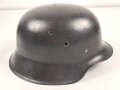 Stahlhelm Glocke Wehrmacht Modell 1942.  Überlackiertes Stück, Hersteller ET68