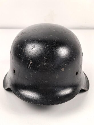 Stahlhelm Glocke Wehrmacht Modell 1942. Neuzeitlich lackiertes Stück, Hersteller ET64