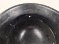 Stahlhelm Glocke Wehrmacht Modell 1942. Neuzeitlich lackiertes Stück, Hersteller ET64
