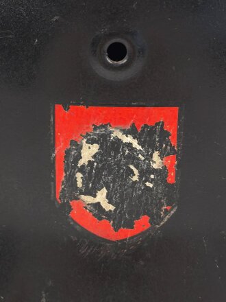 Stahlhelm Glocke Wehrmacht Modell 1942. Neuzeitlich lackiertes Stück, Hersteller CKL64