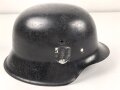 Stahlhelm Glocke Wehrmacht Modell 1942. Neuzeitlich lackiertes Stück, Hersteller CKL64