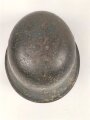 Stahlhelm Glocke Wehrmacht Modell 1942. Mehrfach überlackiertes Stück, Hersteller clk66