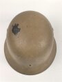 Stahlhelm Glocke Wehrmacht Modell 1940. Neuzeitlich lackiertes Stück, Hersteller Q66