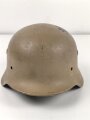 Stahlhelm Glocke Wehrmacht Modell 1940. Neuzeitlich lackiertes Stück, Hersteller Q66