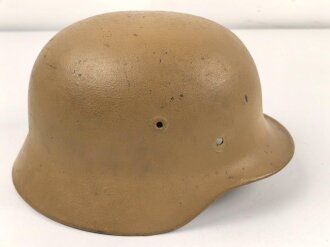 Stahlhelm Glocke Wehrmacht Modell 1940. Überlackierte Glocke, daher keine Stempelung erkennbar, Glockengrösse 66