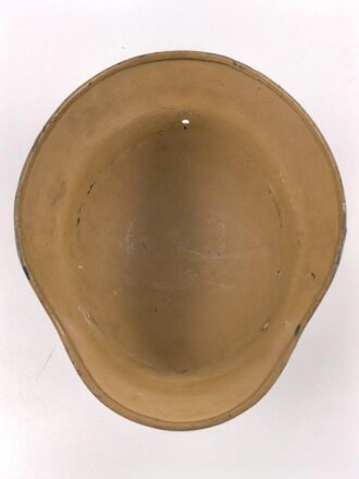 Stahlhelm Glocke Wehrmacht Modell 1940. Überlackierte Glocke, daher keine Stempelung erkennbar, Glockengrösse 66