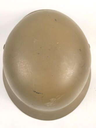 Stahlhelm Glocke Wehrmacht Modell 1935. Neuzeitlich lackiertes Stück, Hersteller SE62