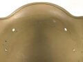 Stahlhelm Glocke Wehrmacht Modell 1935. Neuzeitlich lackiertes Stück, Hersteller SE62