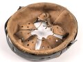 Stahlhelm Innenfutter Wehrmacht Modell 1940. Für Stahlhelme Modell 1940 und 1942. Kopfgrösse 56 für Glockengrösse 64. Gebraucht, datiert 1944