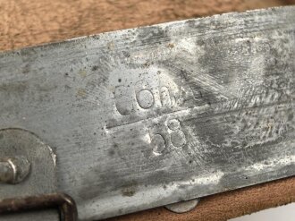 Stahlhelm Innenfutter Wehrmacht Modell 1940. Für Stahlhelme Modell 1940 und 1942. Kopfgrösse 58 für Glockengrösse 66. Gebraucht, datiert 1940