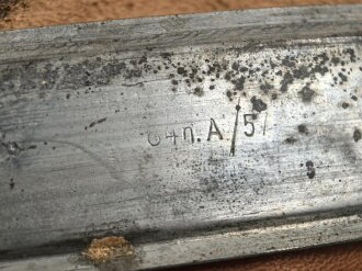 Stahlhelm Innenfutter Wehrmacht Modell 1940. Für Stahlhelme Modell 1940 und 1942. Kopfgrösse 57  für Glockengrösse 64. Gebraucht, datiert 1943